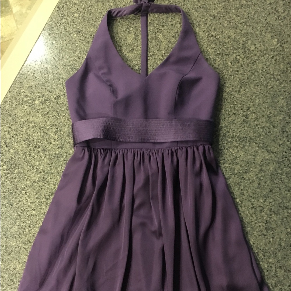 Vera Wang White Bridesmaid Dress